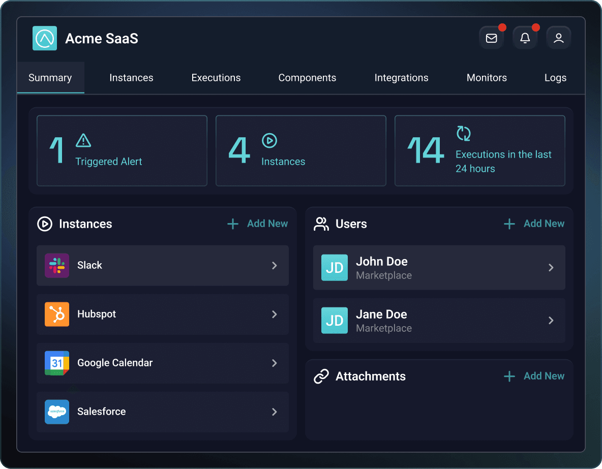 Integration deployment tools