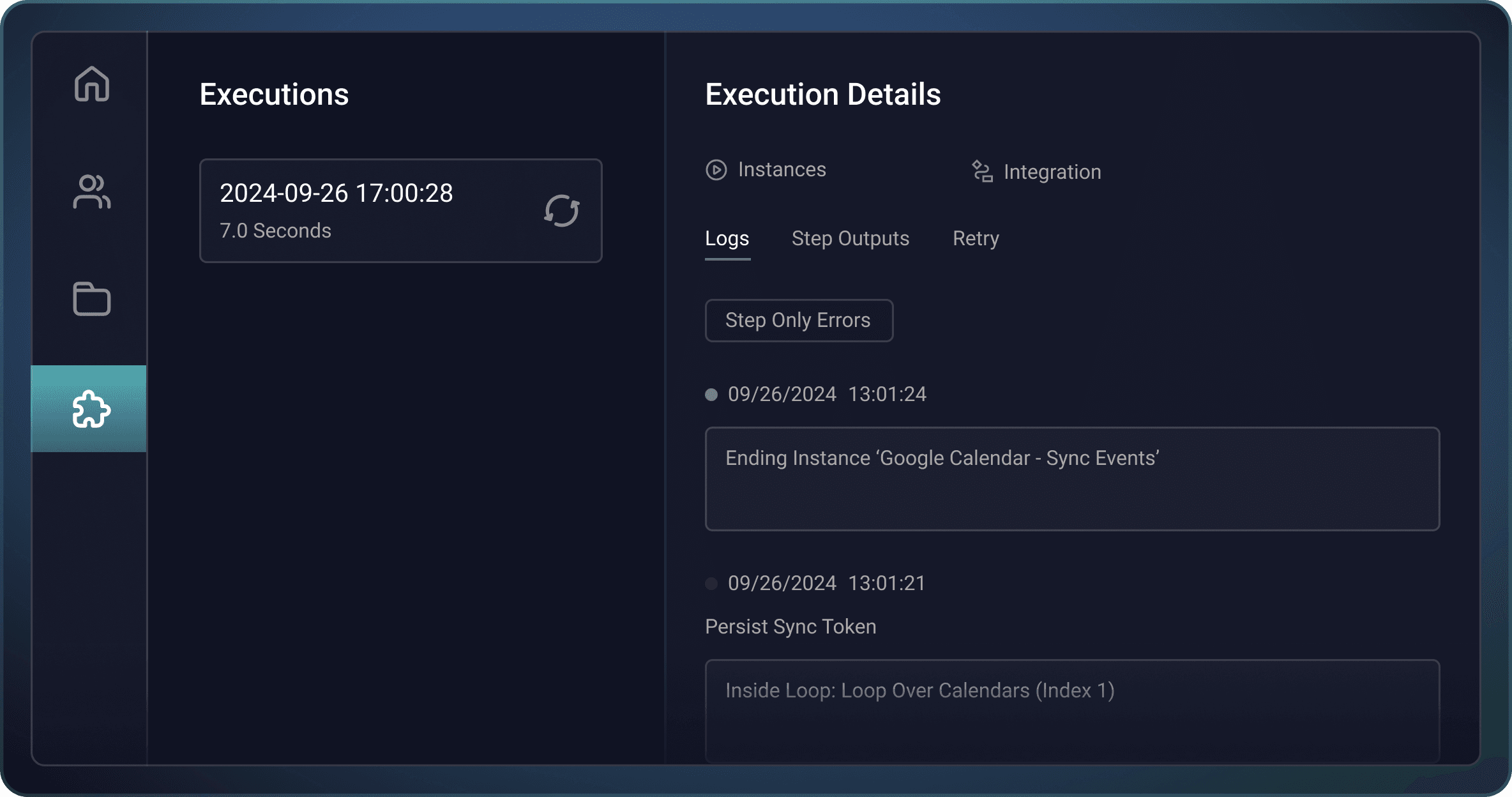 Integration monitoring and alerts